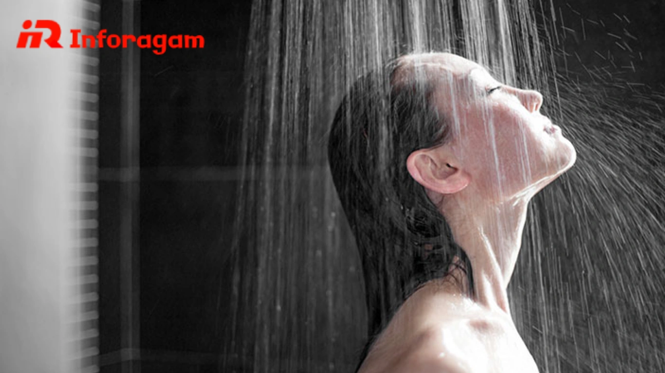 mandi air dingin