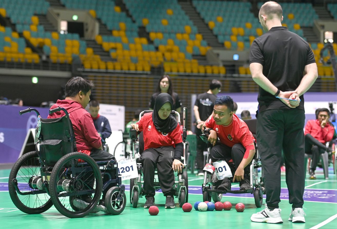 Atlet Indonesia Boccia meraih juara dunia di Seoul, Korea Selatan